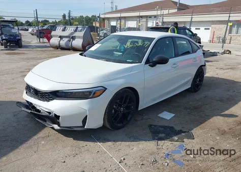 2025 Honda Civic Sport из США, поврежденный, VIN 2HGFE2F58SH542635